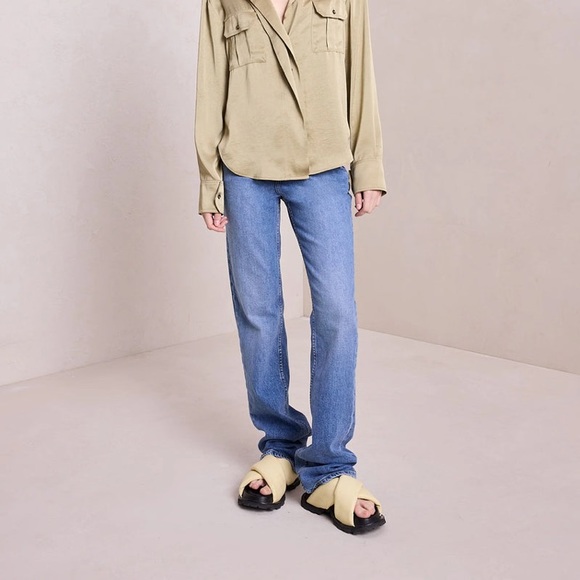 A.L.C. Oakley Satin Top. Barely worn. - Picture 2 of 12